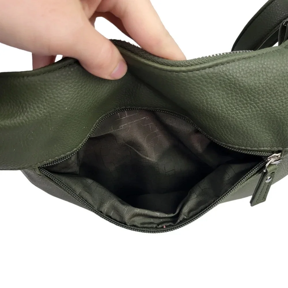 Rosetti London Green Crossbody Hobo Bag